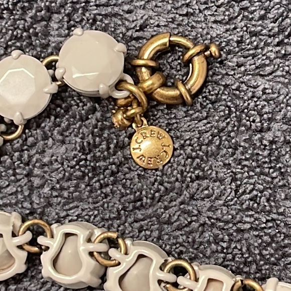 J. Crew sparkly silver and gray rhinestone necklace - Picture 4 of 4